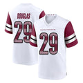 Pkot W.Commanders #29 Rasul Douglas Player White Game Home Stitched Jerseys