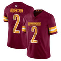 Pkot W.Commanders #2 Amik Robertson Player Burgundy Limited Vapor Home Game Stitched Jerseys