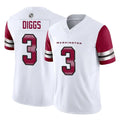 Pkot W.Commanders #3 Stefon Diggs Player White Vapor F.U.S.E. Limited Home Game Stitched Jerseys