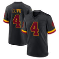 Pkot W.Commanders #4 Frankie Luvu Player Black Limited Home Game Stitched Jerseys