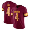 Pkot W.Commanders #4 Frankie Luvu Player Burgundy Home Game Stitched Jerseys