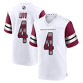 Pkot W.Commanders #4 Frankie Luvu Player White Game Home Stitched Jerseys
