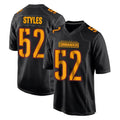 Pkot W.Commanders #52 Sonny Styles Player Black Carbon Fashion Home Game Stitched Jerseys