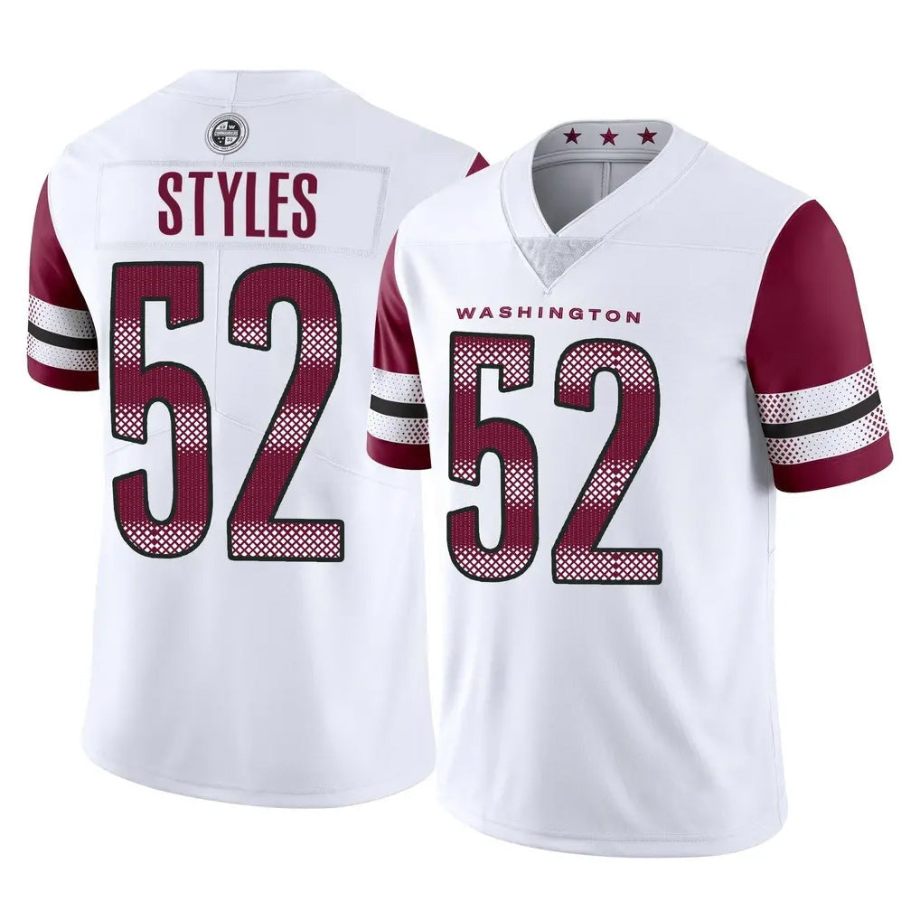 Pkot W.Commanders #52 Sonny Styles Player White Limited Vapor Home Game Stitched Jerseys