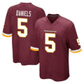Pkot W.Commanders #5 Jayden Daniels Player Burgundy Team Color Home Game Stitched Jerseys