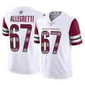 Pkot W.Commanders #67 Nick Allegretti Player White Limited Vapor Home Game Stitched Jerseys