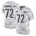 Pkot W.Commanders #72 Josh Conerly Jr. Player Arctic Camo Limited Salute To Service Home Game Stitched Jerseys