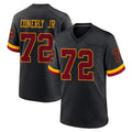 Pkot W.Commanders #72 Josh Conerly Jr. Player Black Limited Home Game Stitched Jerseys