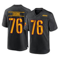 Pkot W.Commanders #76 Sam Cosmi Player Black Home Game Stitched Jerseys