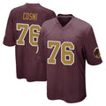 Pkot W.Commanders #76 Sam Cosmi Player Burgundy Alternate Home Game Stitched Jerseys