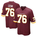 Pkot W.Commanders #76 Sam Cosmi Player Burgundy Team Color Home Game Stitched Jerseys