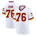 Pkot W.Commanders #76 Sam Cosmi Player White Home Game Stitched Jerseys