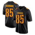 Pkot W.Commanders #85 Chig Okonkwo Player Black Carbon Fashion Home Game Stitched Jerseys