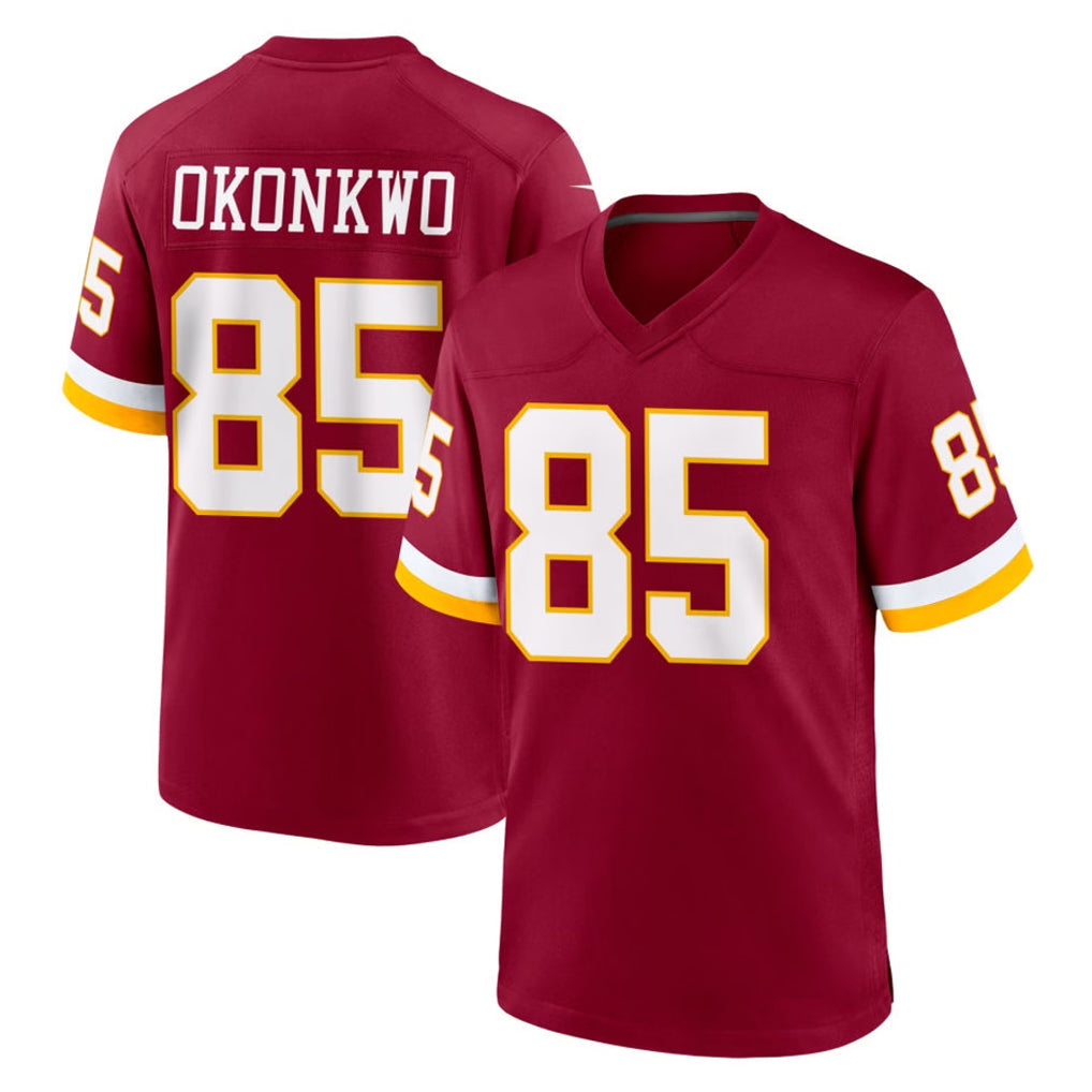 Pkot W.Commanders #85 Chig Okonkwo Player Burgundy Game Home Stitched Jerseys
