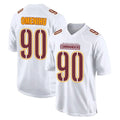 Pkot W.Commanders #90 Charles Omenihu Player White Tundra Fashion Home Game Stitched Jerseys