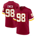Pkot W.Commanders #98 Odafe Oweh Player Burgundy Game Home Stitched Jerseys