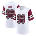 Pkot W.Commanders #98 Odafe Oweh Player White Game Home Stitched Jerseys
