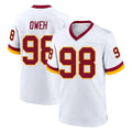 Pkot W.Commanders #98 Odafe Oweh Player White Home Game Stitched Jerseys