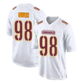 Pkot W.Commanders #98 Odafe Oweh Player White Tundra Fashion Home Game Stitched Jerseys