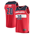 Pkot W.Wizards #20 Alexandre Sarr Red Fast Break Replica Player Jerseys - Icon Edition